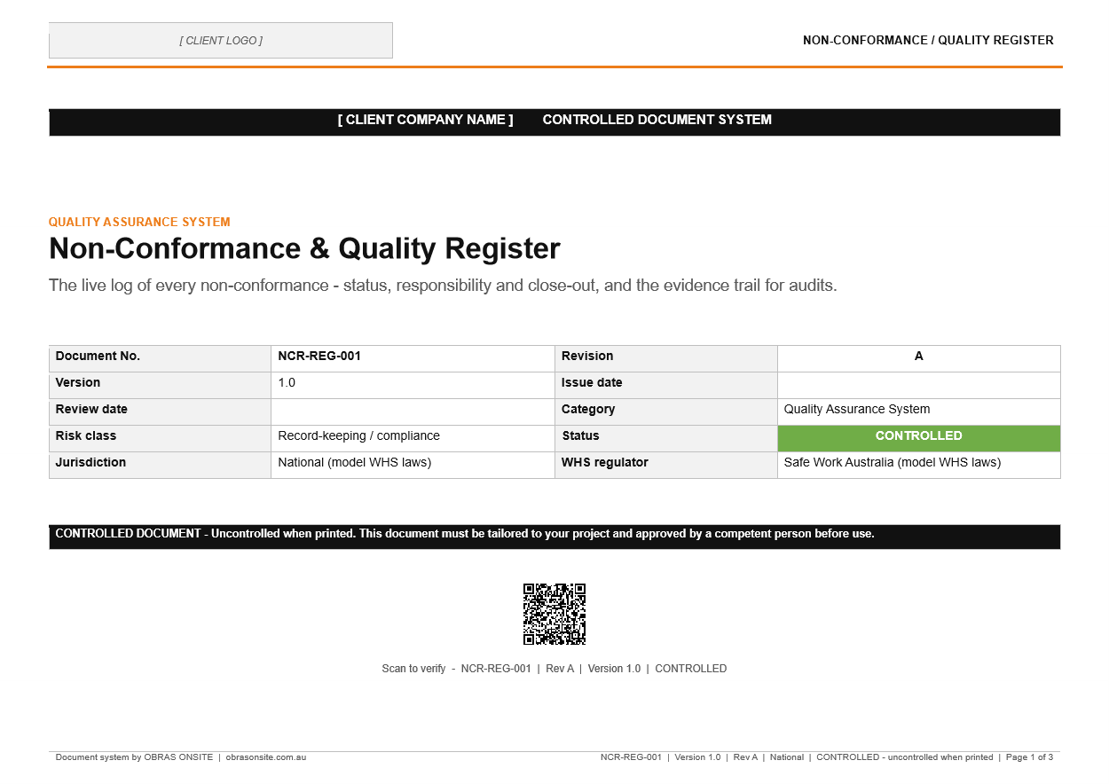 Register cover